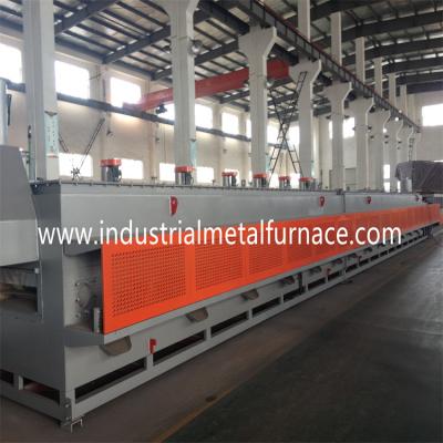 China 150kg/H Electrical Mesh Belt Heat Treatment Furnace Resistance Heating Quenching Tempering for sale