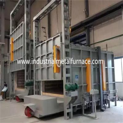 China 1 Zone Electrical Bogie Hearth Car Bottom Furnace , Heat Treatment Furnace 2000×1000×1000mm for sale