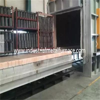 China 6 Zones Electrical Car Bottom Furnace , Bogie Hearth Furnace 13000×2500×2000mm for sale
