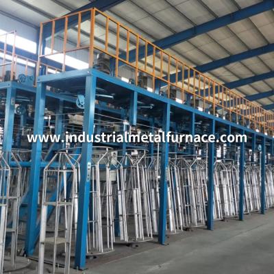 China 1.6mm To 5.0mm Hot Dip Galvanizing Process Line High Carbon Wire 28 Heads for sale