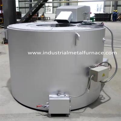 China 650 Degree 400KG Natural Gas Cast Iron Zinc Cast Iron Melting Furnace 200Kg/Hr for sale