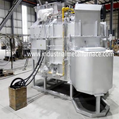 China 300 To 3000kg/H Reverberatory Aluminum Alloy Melting Furnace Aluminum Holding Furnace for sale