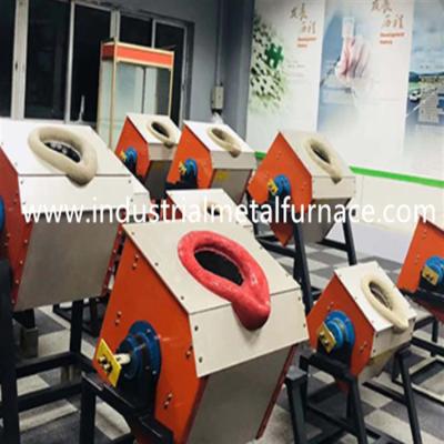 China 20Khz 40KG Steel Scrap Melting Induction Furnace Medium Frequency Type for sale