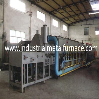 China 220kW 300KG/H Forging Parts Mesh Belt Furnace High Temperature Belt Conveyor Furnace for sale