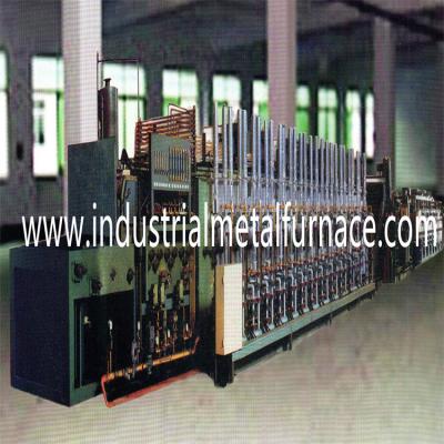 China Fuel Gas Fired Support Roller Mesh Belt Furnace High Temperature Belt Conveyor 2500 KG/Hr for sale
