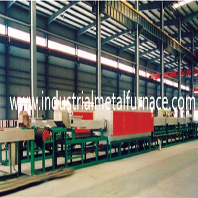 China Continuous High Temperature Belt Conveyor Furnace Steel Pipe Annealing Heat Treatment Line for sale