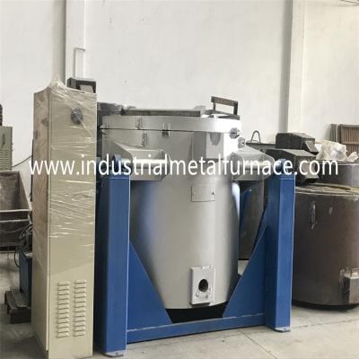 China PID Tilting Type Gas Fired Crucible Melting Furnace For Aluminum Alloy 1000kg for sale