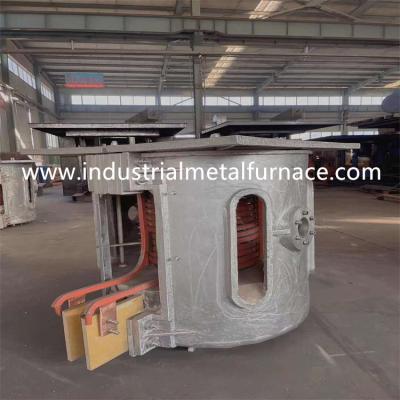 China 200kg Cast Iron Aluminum Melting Induction Medium Frequency Induction Melting Furnace for sale