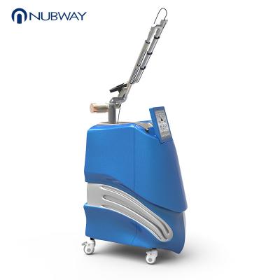 China 2019 NUBWAY High energy Korea arm 100% 600ps shot pulse width picosecond laser all colors tattoo removal pico laser mach for sale
