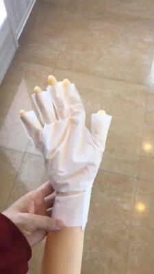 China GMP Approved Uv Gloves For Gel Manicures LED Protective Glycerin for sale