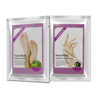 China Silicone Free Foot Socks Mask Hand Mask Paraben Free For Soft Hand Feet for sale