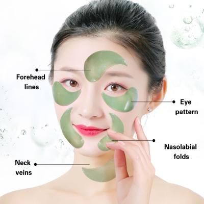 China O COA do ácido hialurónico da essência de Matcha do chá verde de máscara de olho do colagênio do ODM aprovou à venda