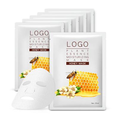 China Hyaluronic Acid Hydrating Moisturizing Face Mask Royal Jelly Honey Vegan for sale