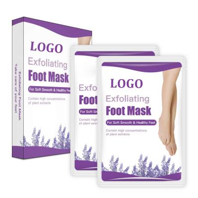 China GMP Foot Socks Mask , Revitalizing Rejuvenating Foot Skin Peeling Socks for sale