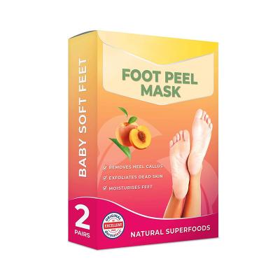 China Removing Dead Skin Foot Socks Mask Caster Oil Peach Kernel COA Certified for sale