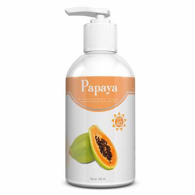 China SPF40 Whitening Hand Body Lotion Concentrated Papaya Enzyme Anti UV for sale