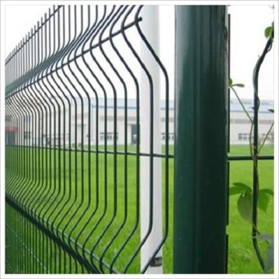China Hot dipped  galvanized 3D Curvy PVC Coated Welded Wire Mesh Fencing for sale