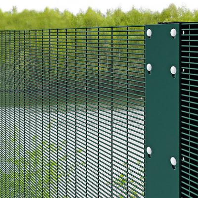 China Customized 358fence 358 mesh panels with automatic gates and fence for sale