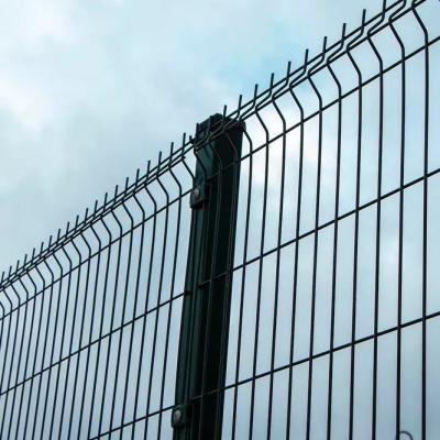China ISO9001 3d Curved Wire Mesh Fence 4ft Easily Assembly Rust Resistance for sale