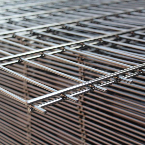 Quality 200X50mm hot dipped galvanized Welded Mesh Fencing 6/5/6 8/6/8 Double Wire Mesh for sale