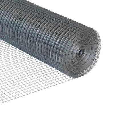 China 1/6 12 gauge galvanized wire mesh welding roll top fencing 10x10 PVC welded wire mesh size fence for sale