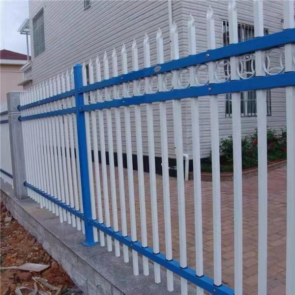 Quality Wholesale 6ftx8ft garden black metal fences Wrought Iron Fence for sale