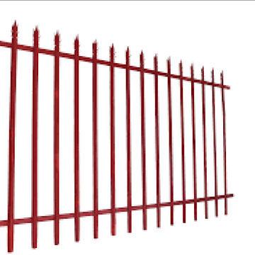 Quality Steel hot dipped Powdered Coated Pre Galvanised w pale Palisade Fencing for sale