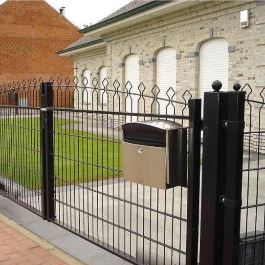 Quality Custom hot dip galvanized 656 868 twin welded wire panel fence for sale