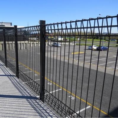 China Roll Top Welded mesh fence panels Sport Metal Fence Brc Fence for sale
