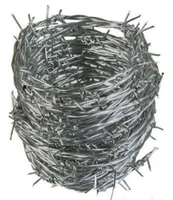 China Hot Dipped Galvanized Barbed Wire Price Per Roll for sale