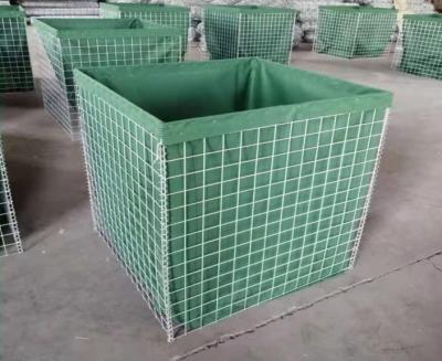 China High Strength Hot-dip Galvanized Recoverable Defensive Barrier Wall Hesco Barrier Wall for sale