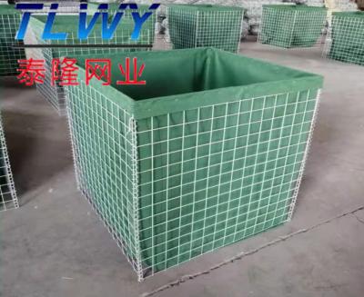 China tamaño personalizado barrera Hesco de alta calidad Hesco Barrera Pared en venta