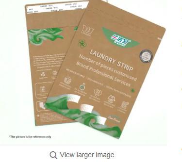 China Super Condensed Eco Friendly Laundry Detergent Sheets Pads Easy Dissolve à venda