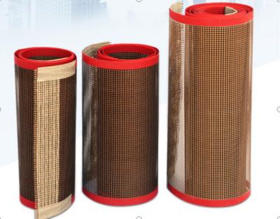 China Cheap Customized High Temperature  Resistance PTFE  mesh converyor  belt for sale