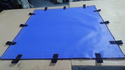 中国 シリコンで覆われたガラス繊維の布で,ジッパーフックループで,オフショアプラットフォームの安全な溶接環境に使用する 販売のため