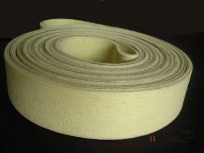 China Heat Resistance Seamless Nomex Belt Needle Punched Sublimation Conveyor Belt for sale