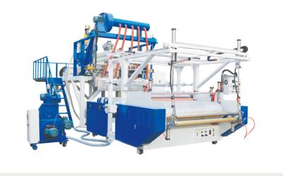 China Plastic Stretch Film Machine Biodegradable Stretch Film Plant 3 Or 5 Layers for sale
