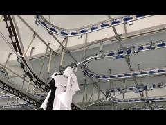 Intelligent Storage Vertical Conveyor Clothes Rack System
