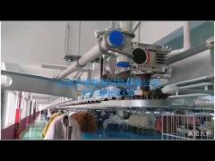 Garment Intelligent Hanging Conveyor System Stainless Steel