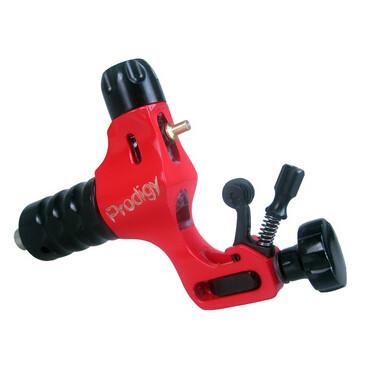 China Pro Prodigy Rotary Tattoo Machine Gun Liner and Shader Red Color for sale