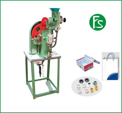 China Green color high quality semi-automatic eyelet machine model no.712E with reasonable price for sale
