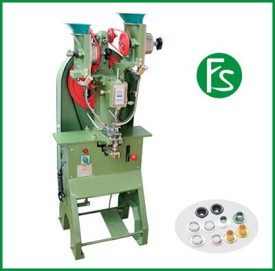 China Full automatic good quality eyelets machines green color model no. 727E reasonable price for sale