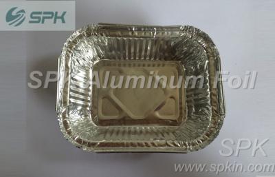 China Latas de aluminio de la empanada de los envases disponibles respetuosos del medio ambiente de la hoja, a prueba de calor en venta