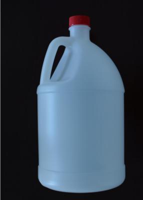 China 5 do HDPE litros de cor natural da garrafa de água, garrafas de água reusáveis com conjunto completo do tampão tornam mais pesado 211g à venda