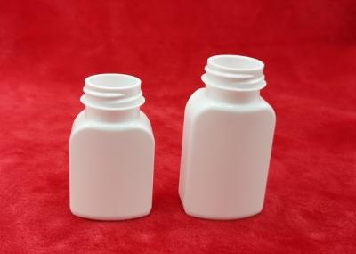 China 45ml Square Plastic Bottles Injection Blow Molding Made For Pills Packaging  for sale