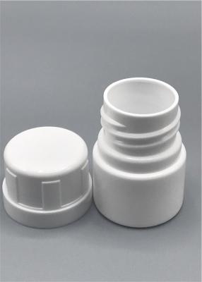 China Runde Plastiktablettenfläschchen des Fett-30ml mit Kappe für das medizinische industrielle Verpacken zu verkaufen