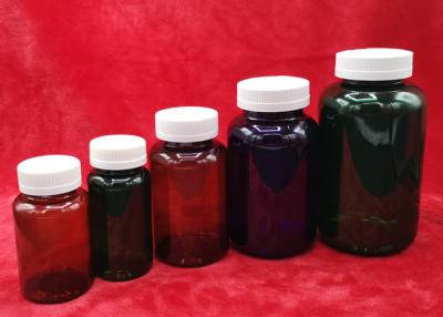 China Aluminium Liner PET Medicine Bottles Colorful 175ml Volume With CR Cap for sale
