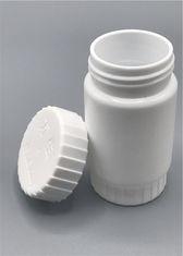 中国 60ml円形のHDPEの薬剤の容器、帽子が付いている白いプラスチック タブレットの容器 販売のため