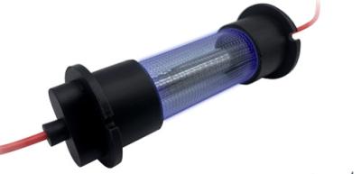 China Tubo de lâmpada excimer UVC comprimento de onda de pico 222nm 20W visão do feixe 360 ​​graus comprimento do tubo 100mm para esterilização de ar com DC24 à venda