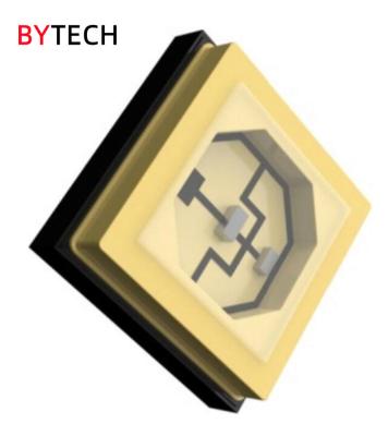 China Microplaquetas UV 395nm 255nm do diodo emissor de luz dois da ESPIGA de BYTECH para a purificação do ar à venda